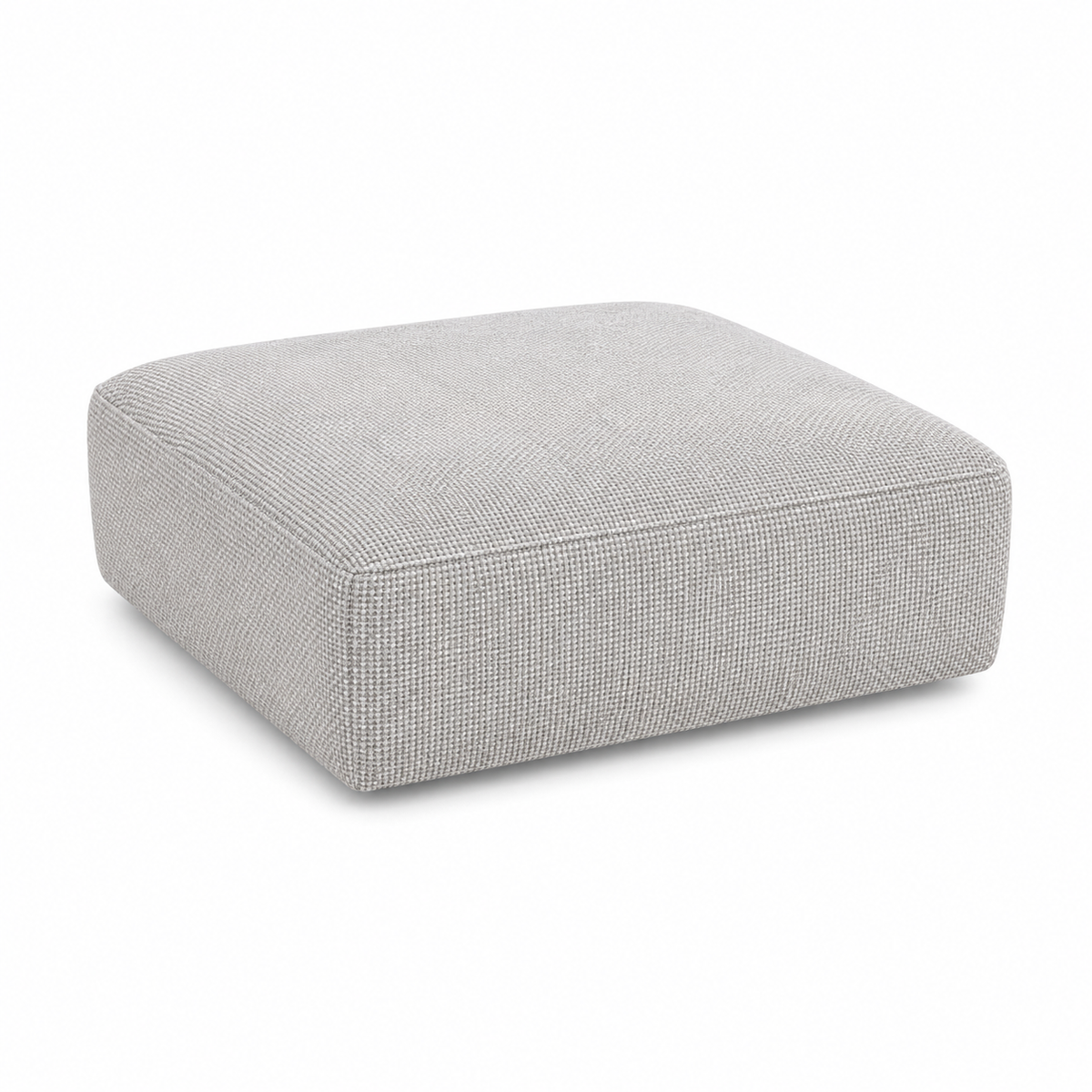 URUBICI Sofa Ottoman 43" in Light Grey Fabric