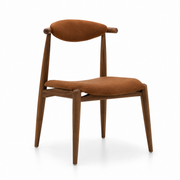 GRAIN Dining Chair in Walnut and A2-2535