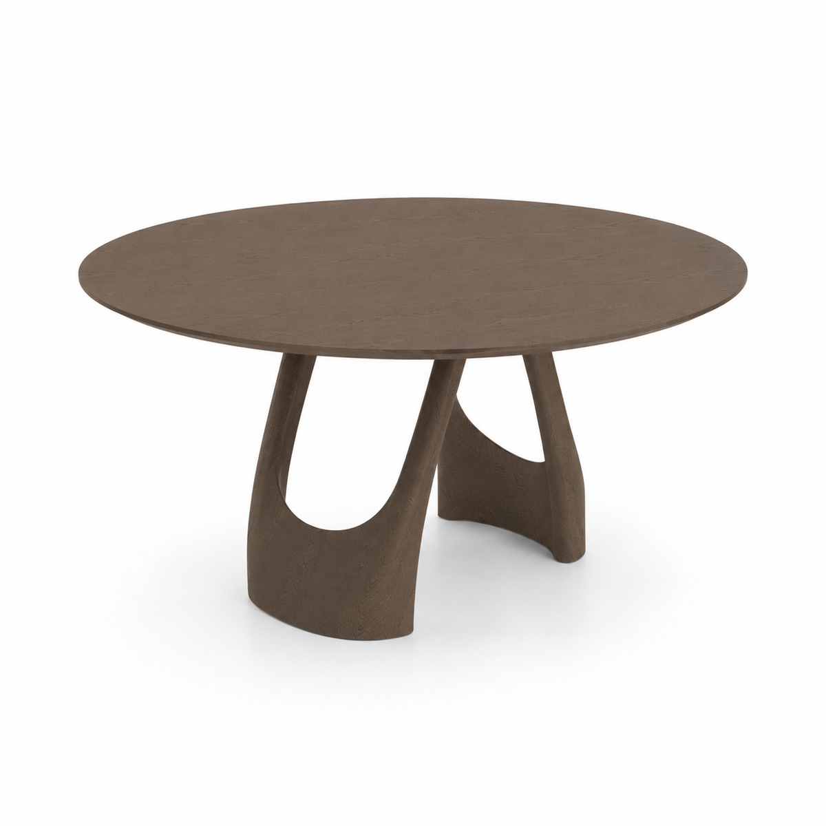 ITAMARATY Dining Table 63" in Chocolate Oak