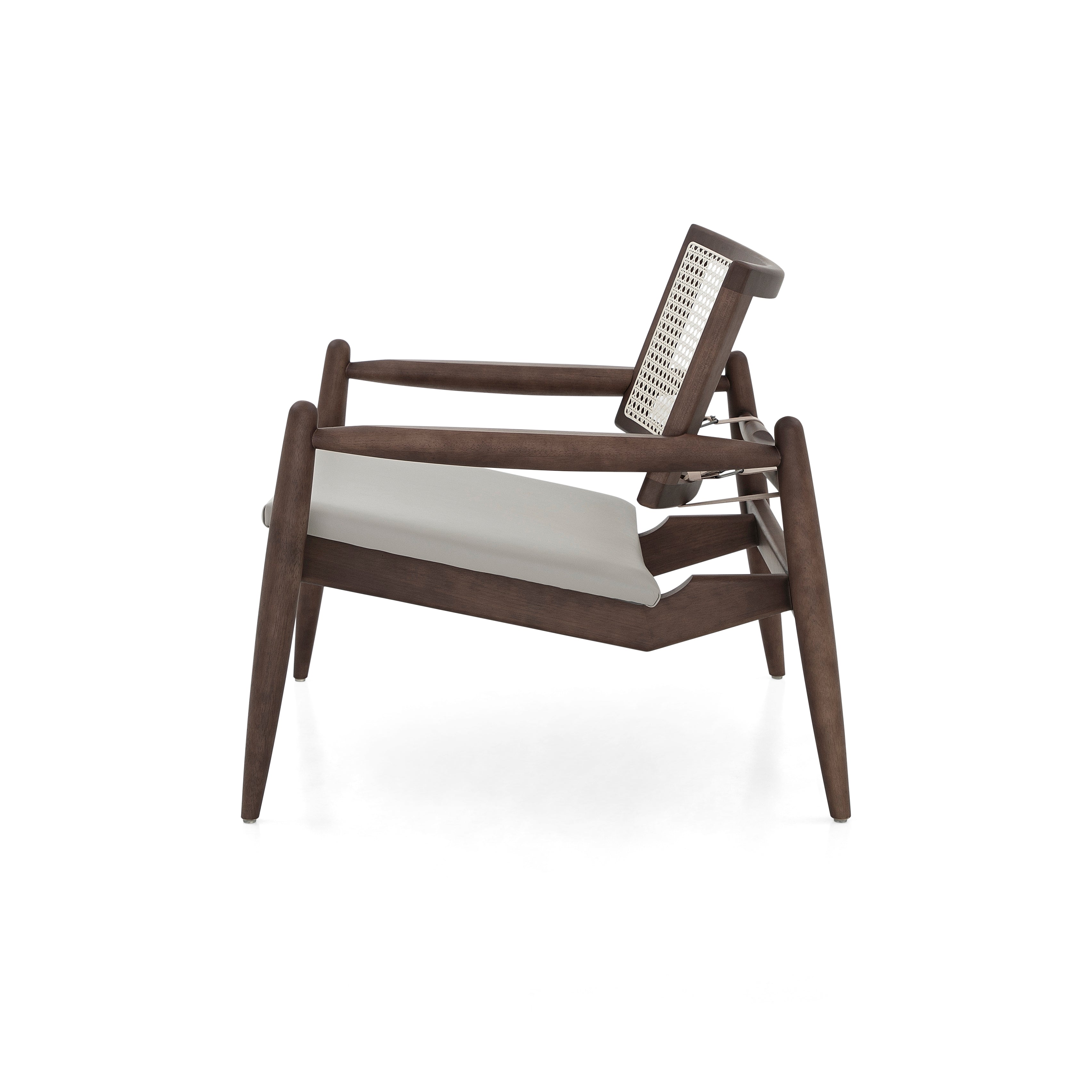 Uultis SOHO Armchair MH3770 149-Walnut G5-2409 Natural Cane