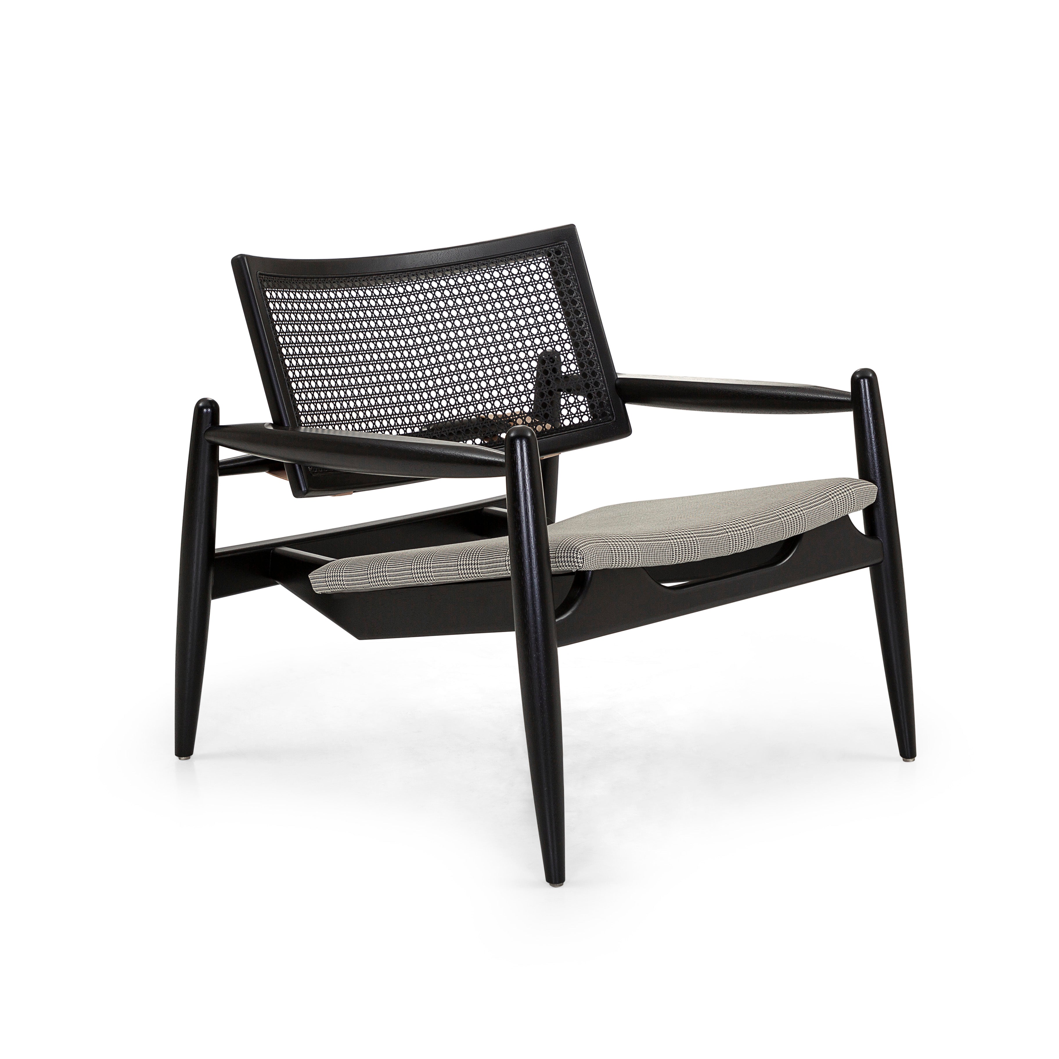 Uultis SOHO Armchair MH3770 077-Black A-2340 Black Cane