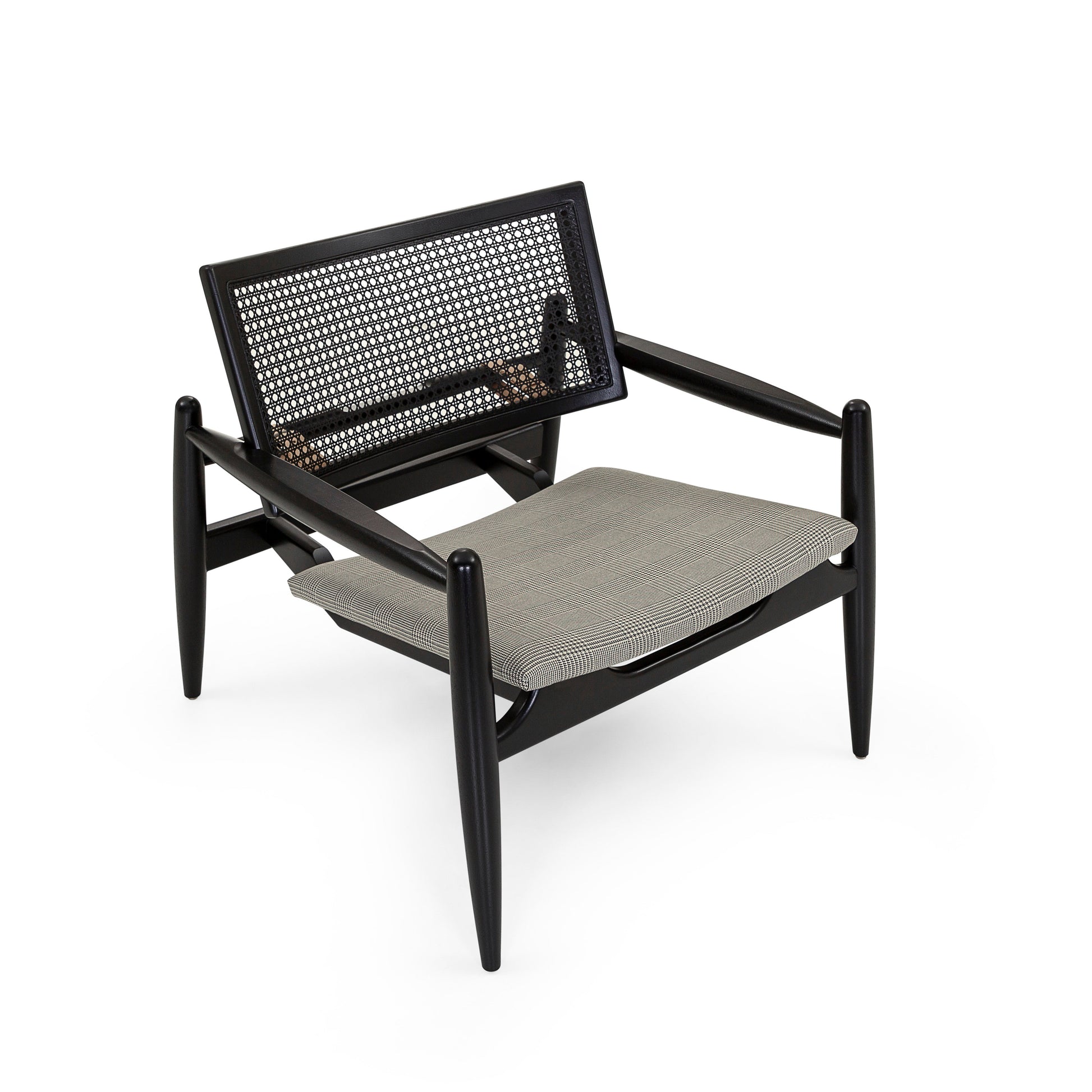 Uultis SOHO Armchair MH3770 077-Black A-2340 Black Cane