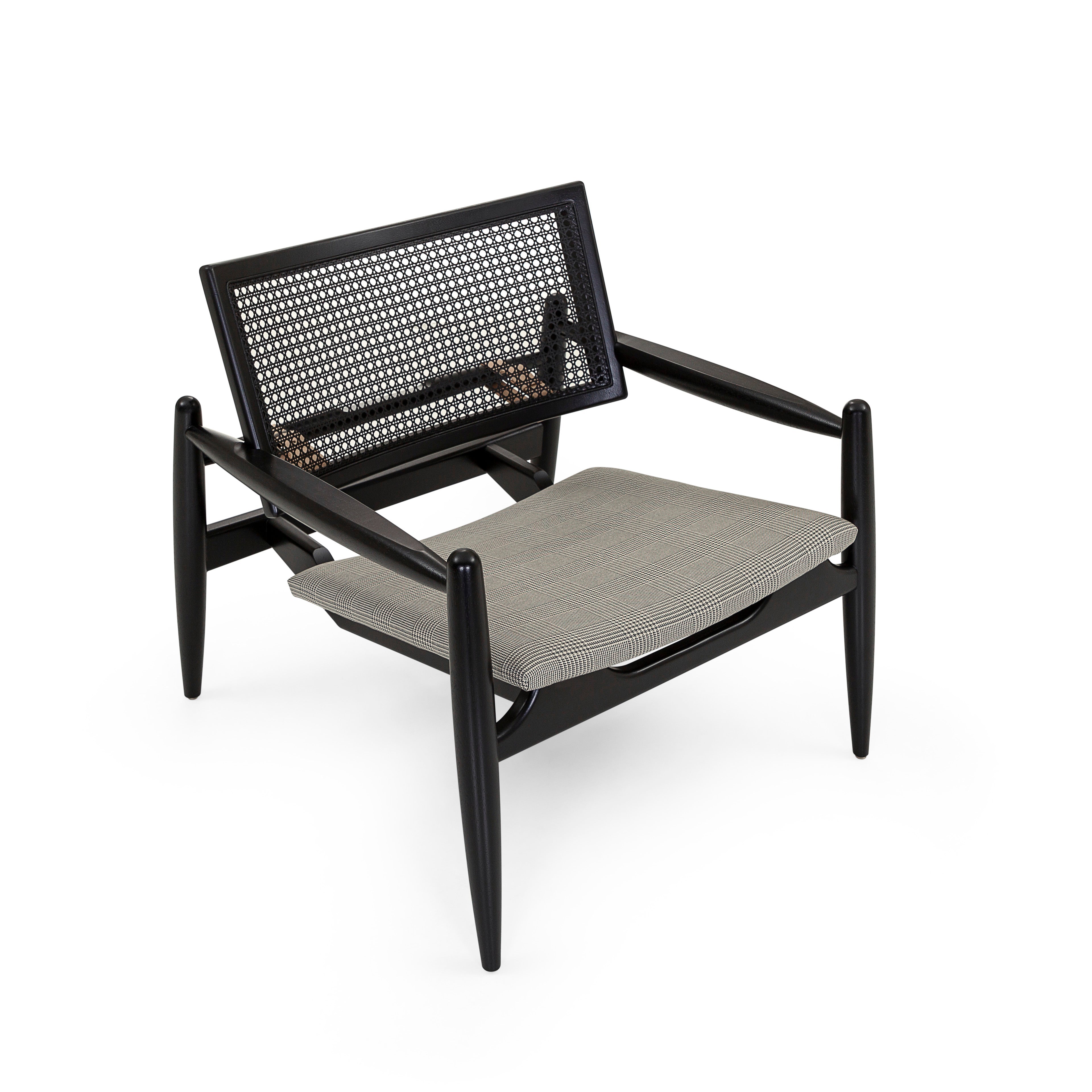 Uultis SOHO Armchair MH3770 077-Black A-2340 Black Cane