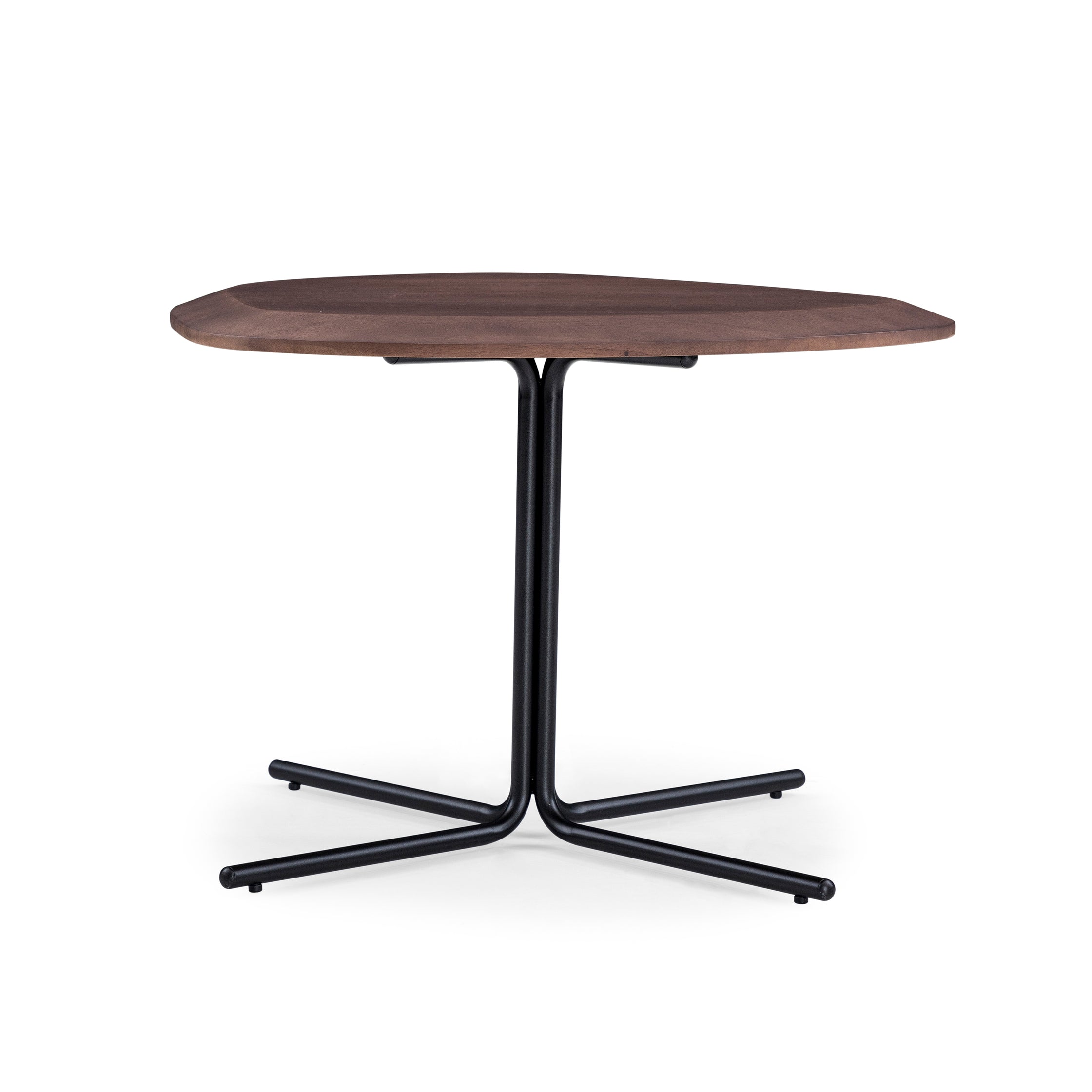 PANTE Coffee Table in Walnut and Black 24”
