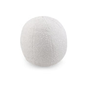 Textured gray sphere on a white background