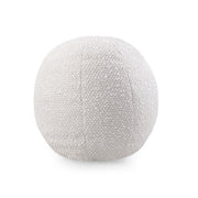Textured gray sphere on a white background